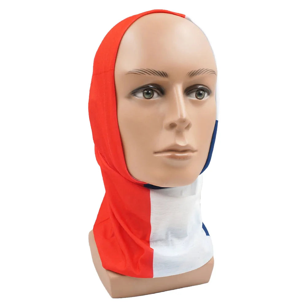 bandana de bandera de chile