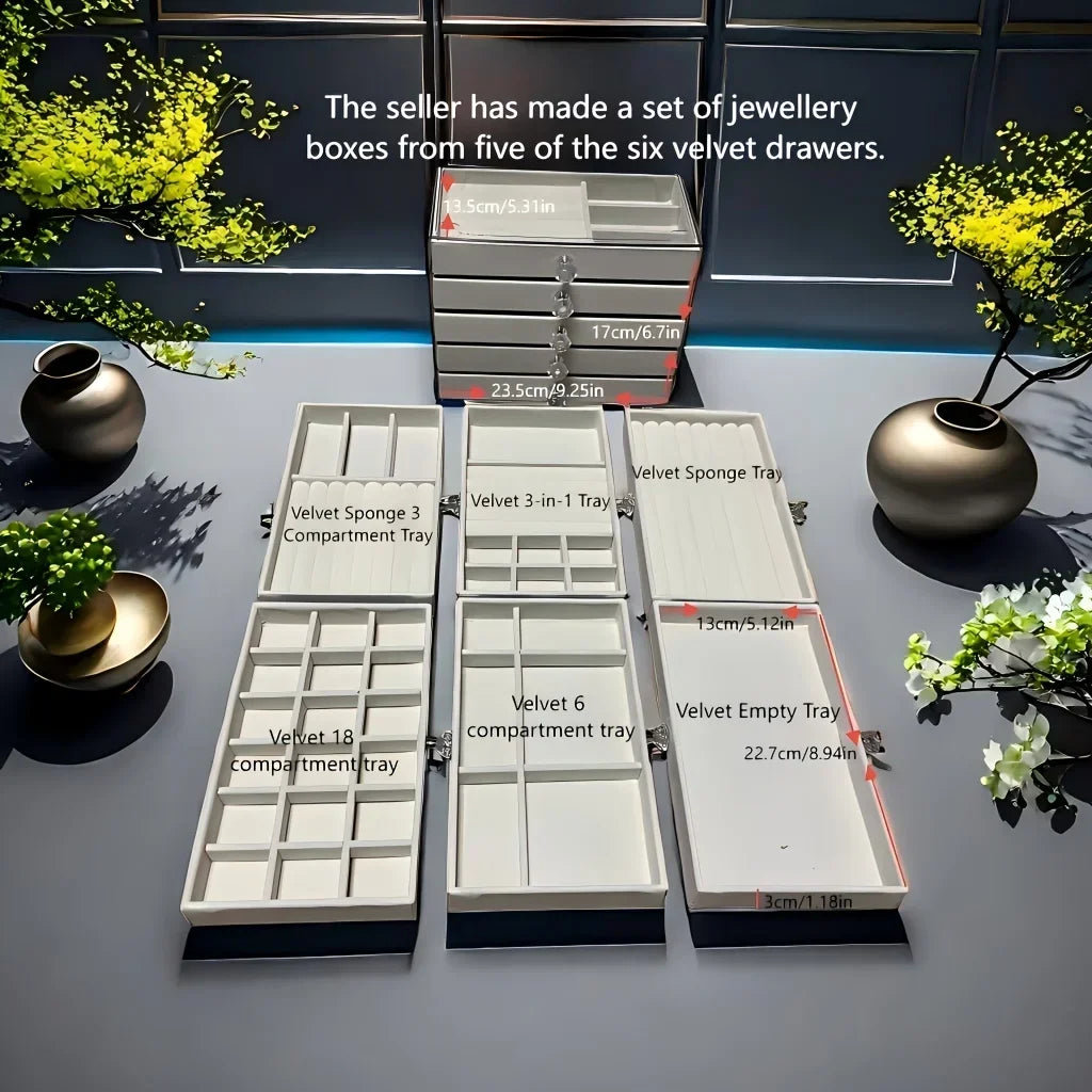 Organizador de joyas 5 pisos