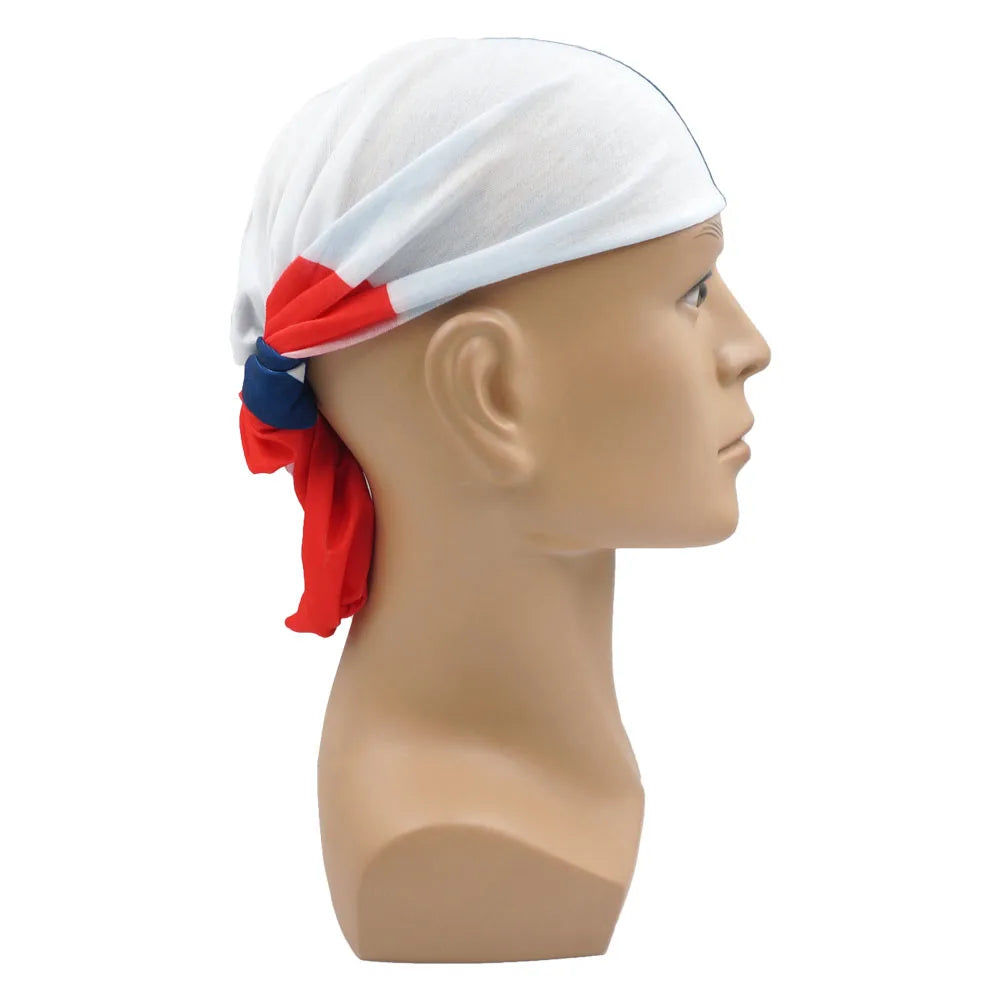 bandana de bandera de chile