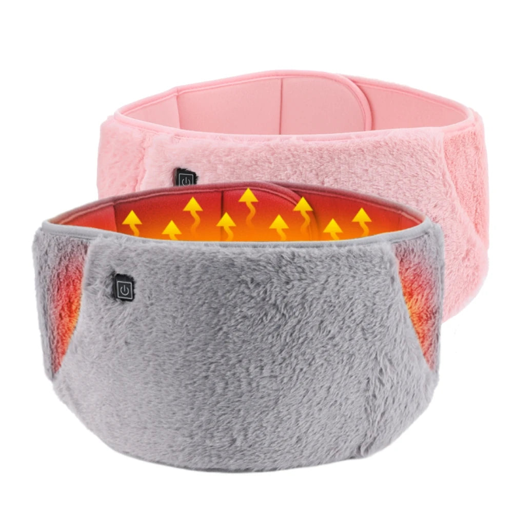 Cinturón calentador de útero, almohadilla térmica eléctrica, calentador de manos